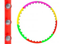ISO 251 Masážní obruč Hula hoop 
