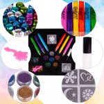 MalPlay Dětské tetování a malování vlasů Tattoo Hair Chalk