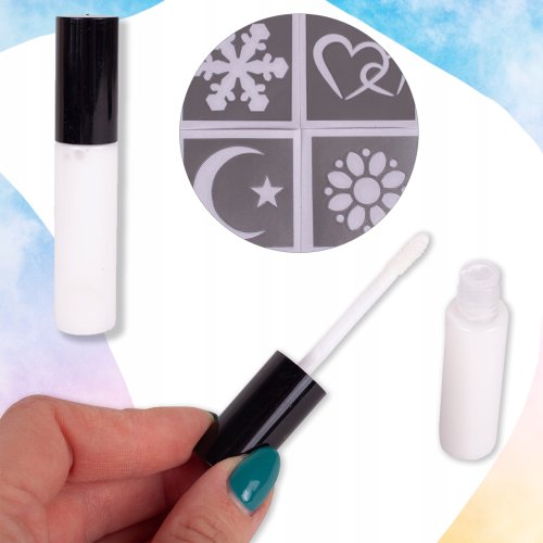 MalPlay Dětské tetování a malování vlasů Tattoo Hair Chalk