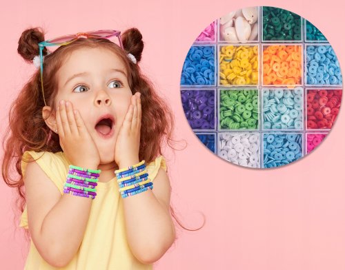 MalPlay Kreativní sada na výrobu náramků, 4 200 ks