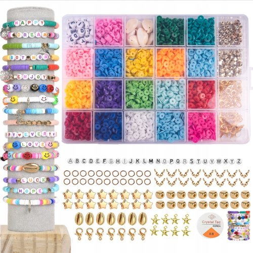 MalPlay Kreativní sada na výrobu náramků, 4 200 ks