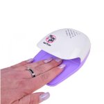 MalPlay Detský make-up v puzdre s lampou na nechty