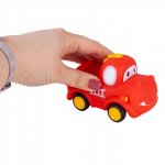 MalPlay Sada senzorických autíček pro batolata, 4 ks