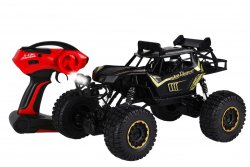 KIK KX6417 Terénní auto Rock Crawler, kov, 2.4GHz, 1 : 8, 12 km/h, 51 cm, černé