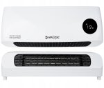 MalTec PT3800Wt Nástenný teplovzdušný ventilátor, 2000 W, biely