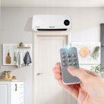 MalTec PT3800Wt Nástenný teplovzdušný ventilátor, 2000 W, biely