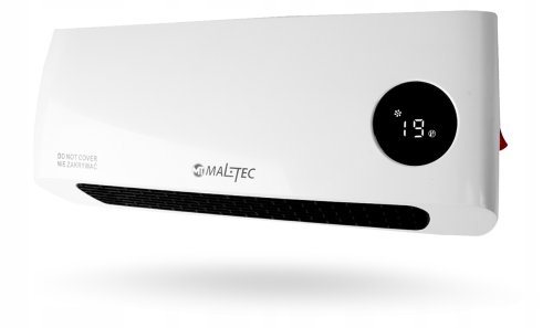 MalTec PT3800Wt Nástenný teplovzdušný ventilátor, 2000 W, biely