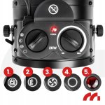 MalTec Teplovzdušný ventilátor PTC Inferno 4000, 2 kW, čierny