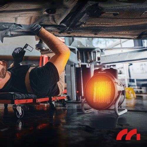 MalTec Teplovzdušný ventilátor PTC Inferno 4000, 2 kW, čierny