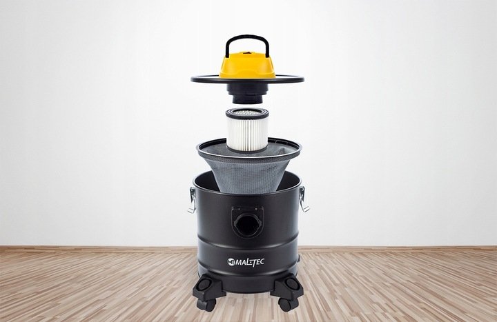 MalTec ML1800-ASH Průmyslový vysavač popela s HEPA filtrem, 18L