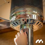 Plynový ohrievač MalTec GH155-SS Terrace 13 kW