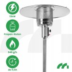 Plynový ohrievač MalTec GH155-SS Terrace 13 kW