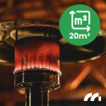 Plynový ohrievač MalTec GH155-SS Terrace 13 kW