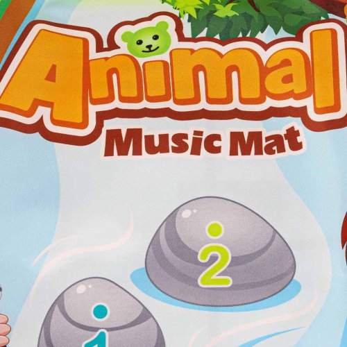 KIK KX2932 Hudební podložka Animal Music Mat 80 x 50 cm