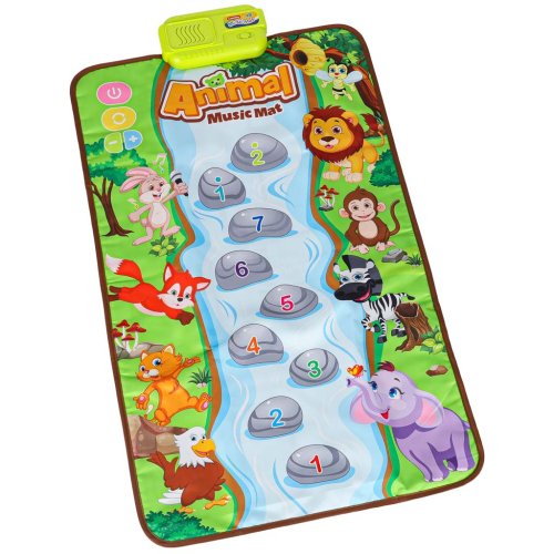 KIK KX2932 Zvieracia hudobná podložka Animal Music Mat 80 x 50 cm