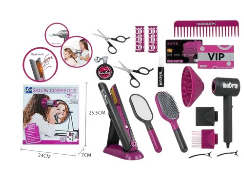 KIK KX2945 Dětská kadeřnická sada 20 dílů