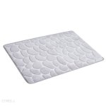 APT AG491B Kúpeľňová predložka 60x40cm 3D šedá