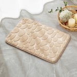 APT AG491A Koupelnová předložka 60x40cm 3D béžová