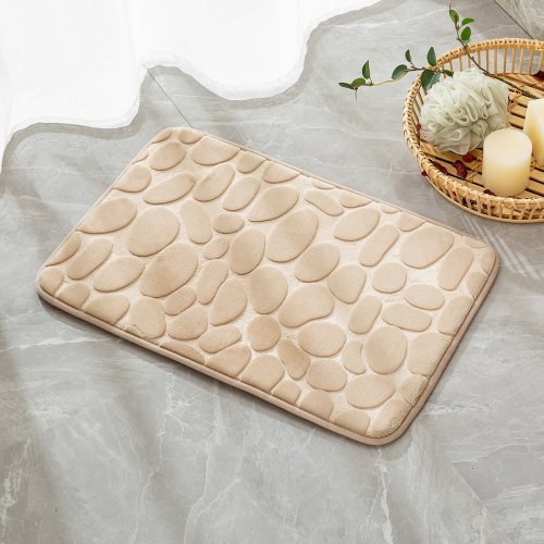 APT AG491A Koupelnová předložka 60x40cm 3D béžová