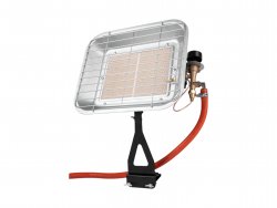 MalTec Plynový ohrievač pre PB bombu 4,5kW hadica + regulátor + držiak
