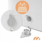 MalTec Hydromasážní přístroj na nohy PRO-Hydro 500W, bílý