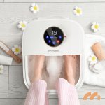 MalTec Hydromasážní přístroj na nohy PRO-Hydro 500W, bílý