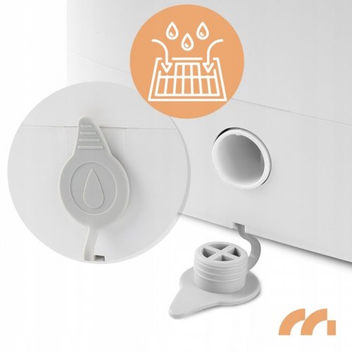 MalTec Hydromasážní přístroj na nohy PRO-Hydro 500W, bílý