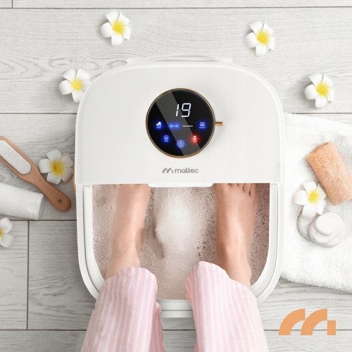 MalTec Hydromasážní přístroj na nohy PRO-Hydro 500W, bílý