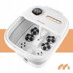 MalTec Hydromasážní přístroj na nohy PRO-Hydro 500W, skládací, bílý