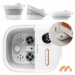 MalTec Hydromasážní přístroj na nohy PRO-Hydro 500W, skládací, bílý