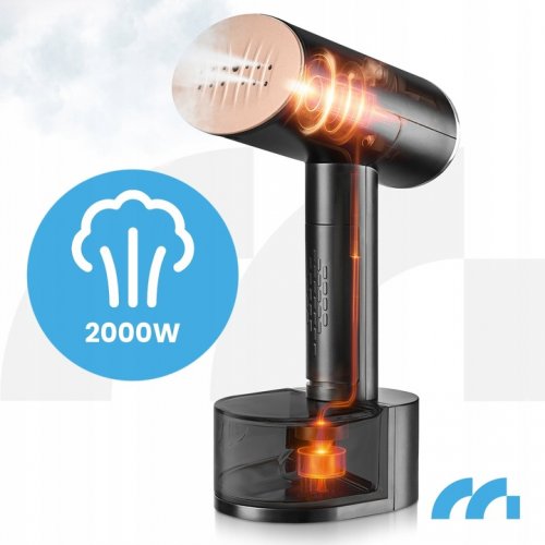 MalTec HDS8000W Ruční napařovač oděvů 2000W, černý