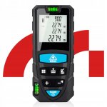 MalTec Laserový měřič vzdálenosti 50 m, černý