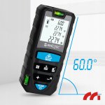 MalTec Laserový měřič vzdálenosti 50 m, černý
