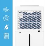 MalTec DH-20330A Odvlhčovač vzduchu s WiFi, 330W, 20L, bílý