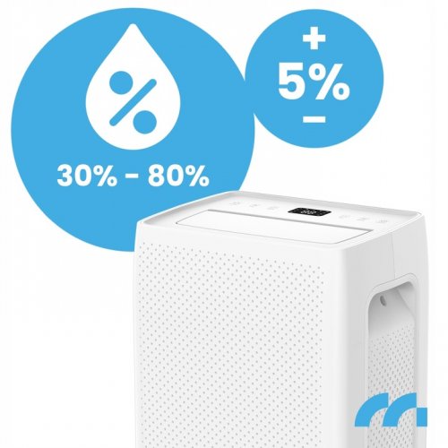 MalTec DH-20330A Odvlhčovač vzduchu s WiFi, 330W, 20L, bílý