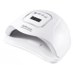 KIK KX2979 Duálna UV/LED lampa na nechty SUN X5, 150 W - MAX s LCD displejom