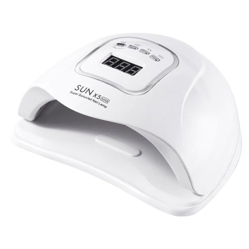 KIK KX2979 Duálna UV/LED lampa na nechty SUN X5, 150 W - MAX s LCD displejom