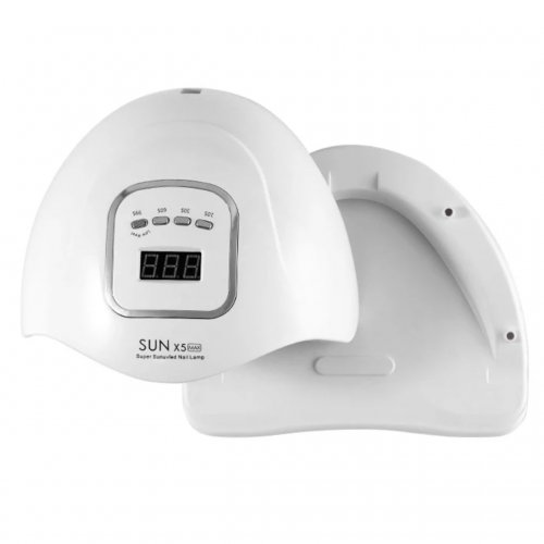 KIK KX2979 Duální UV/LED lampa na nehty SUN X5, 150 W – MAX s LCD displejem 
