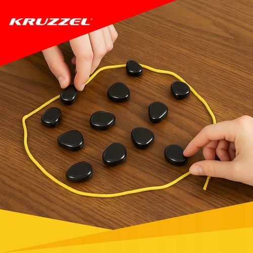 Kruzzel 26601 Hra Magnetické kameny, 20 ks