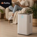 Ruhhy 26497 Odvlhčovač vzduchu WiFi 200 W, 2000 ml, bílá