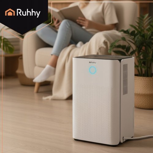 Ruhhy 26497 Odvlhčovač vzduchu WiFi 200 W, 2000 ml, bílá