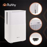 Ruhhy 26498 Odvlhčovač vzduchu Dryzix 500, WiFi, 200 W, 2000 ml, bílá