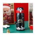 eCa BD39CZ Vianočná termoska 500 ml, čierna