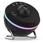 Pronett XJ5650 Projektor noční oblohy, polární záře a galaxie, 4K, černý