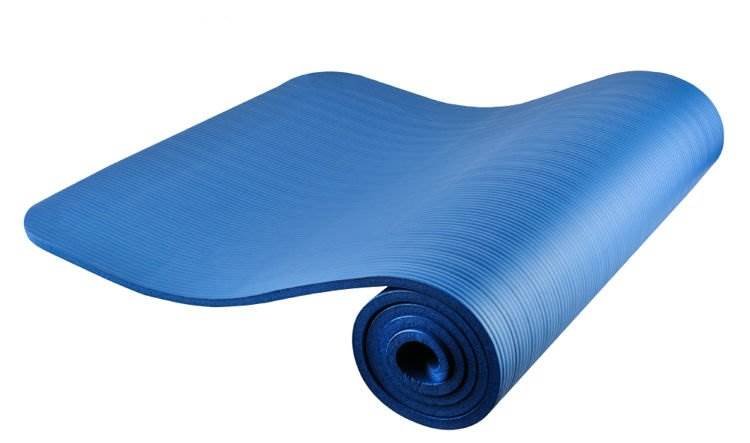 ISO 7864 Fitness podložka na cvičení 181 x 62 cm modrá