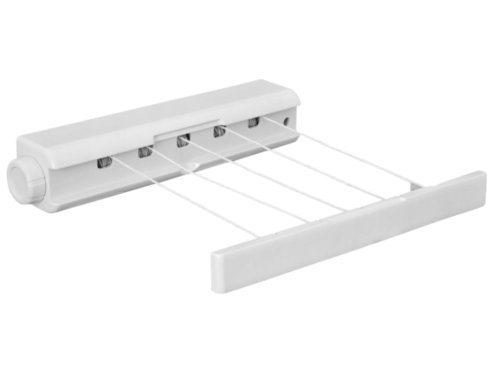 Pronett XJ5926 Samonavíjací sušiak na bielizeň, 5 lán, biely