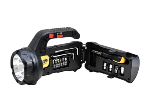 Pronett XJ5891 Multifunkčná LED baterka so zabudovanou sadou náradia, 2400 mAh