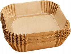 Pronett XJ5669 Papierová vložka do teplovzdušnej fritézy 20 cm, 100 ks