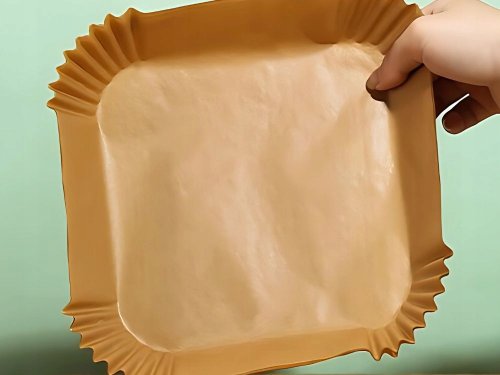 Pronett XJ5669 Papírová vložka do horkovzdušné fritézy 20 cm, 100 ks