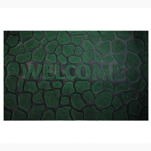 Pronett XJ5673 Vonkajšia gumová rohož 40 x 60 cm, čierna